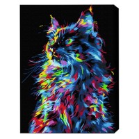 Tablou pe numere Brushme Волшебный кот (BSB0021FC)