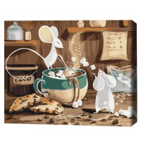 Картина по номерам Brushme Какао для мышек (SBS014FC)