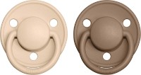 Пустышка BIBS De Lux 2 Pack 0-36months Vanilla/Dark Oak (150210)