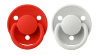 Пустышка BIBS De Lux 2 Pack 0-6months Candy Apple/Haze (180235)