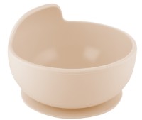 Bol din silicon cu ventuză Canpol Babies (51/400) Cream