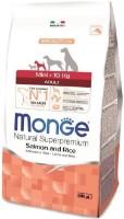 Сухой корм для собак Monge Superpremium Mini Adult Salmon/Rice 7.5kg