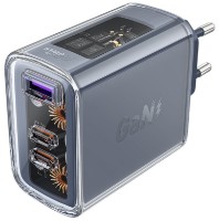 Încărcător Acefast A45 Sparkling Mica Gray