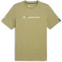 Tricou bărbătesc Puma Bmw Mms Logo Tee+ Calming Green, s.XL