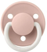 Пустышка BIBS De Lux Glow 0-6months Blush (1110256C)
