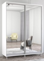 Шкаф-купе Mobildor-Lux Aron Mirror 180x240 White (aron1114)