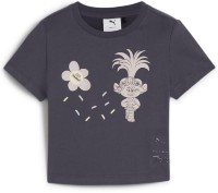 Tricou pentru copii Puma X Trolls Graphic Tee G Galactic Gray, s.104