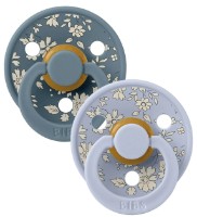 Пустышка BIBS Liberty Colour 2 Pack Capel Dusty Blue Mix 0-6months (11010104)