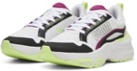 Adidași pentru dame Puma Softride Divine Wns Puma White/Black/Fizzy Apple/Magenta Gleam, s.37