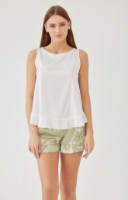 Пижама Ajoure M23618 Ivory/Print Green, s.XS