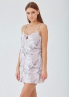 Ночная рубашка Ajoure T4204 Truffle/Print Leaf, s.L