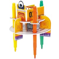 3D пазл-конструктор CubicFun Doodling Robot (DS1119h)