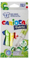 Маркеры Carioca Fabric (53204) 6pcs