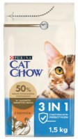 Сухой корм для кошек Purina Cat Chow Feline 3in1 1.5kg