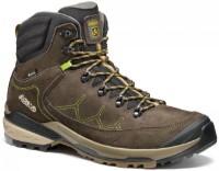 Ботинки мужские Asolo Falcon Evo NBK GV Dark Brown/Lime (A4006400.B116) 44 1/2