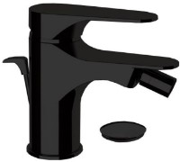 Baterie pentru bideu Remer Class Line L20NO Black Mat