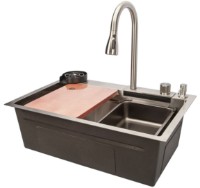 Кухонная мойка Art Flame Set Sheri 68x45 Black