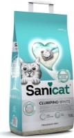 Наполнитель для кошек Sanicat Clumping White 10L