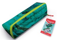 Школьный пенал Maped Trendy Marble Green (931903)