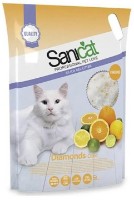 Наполнитель для кошек Sanicat Diamonds Citrus 5L