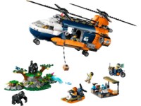 Конструктор Lego City: Jungle Explorer Helicopter at Base Camp (60437)