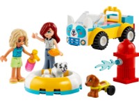Set de construcție Lego Friends: Dog-Grooming Car (42635)