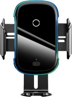 Suport auto Baseus Automatic Air Vent 15W Qi Black (WXHW03-01)