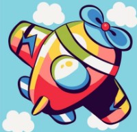 Картина по номерам Funny Art 20x20cm MBS008