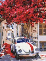 Tablou pe numere Funny Art 30x40cm RBS52310