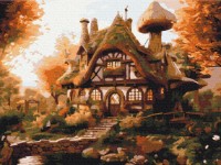 Tablou pe numere Funny Art 30x40cm RBS53793