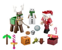 Фигурка героя Mattel Календарь-адвент Minecraft (HXM86)