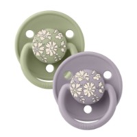 Пустышка BIBS Liberty De Lux 2 Pack Capel Sage Mix 0-36months (15010101)