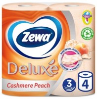 Туалетная бумага Zewa Deluxe Cashmere Peach 3 plies 4 rolls