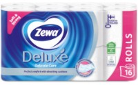 Туалетная бумага Zewa Deluxe Delicate Care 3 plies 16 rolls