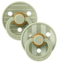 Пустышка BIBS Studio Colour 2 Pack 6+ months Pin Sage Mix (12015102)
