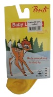 Colanți pentru copii Ponti Baby Leggins Bianka 02 Yellow, s.14