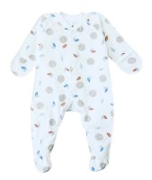 Salopetă-slip pentru copii Minikin Mix 62cm White Print (231520162)