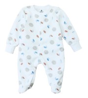 Salopetă-slip pentru copii Minikin Mix 68cm White Print (231540168)