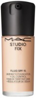 Fond de ten pentru față MAC Studio Fix Fluid SPF15 Matte NC12