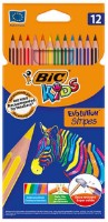 Набор цветных карандашей Bic Evolution Stripes (52810) 12pcs