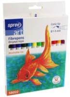 Set carioci Spree 12pcs 58022