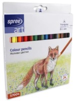 Creioane colorate Spree Art 24pcs 57004
