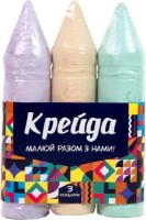 Cretă pentru desen Strateg 3pcs (50123)