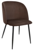 Scaun Deco Spectre Brown HLR 49+Black Legs