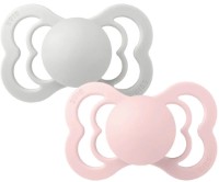 Пустышка BIBS Supreme Silicone 2 Pack - Haze/Blossom 6+ months (260352)