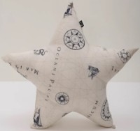 Подушка Ponti Mini Star Map White 40x25cm