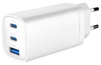 Зарядное устройство Gembird TA-UC-PDQC65-01-W