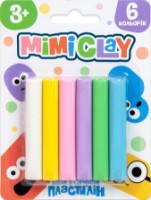 Plastilina Strateg Mimi Clay 6pcs (30425)