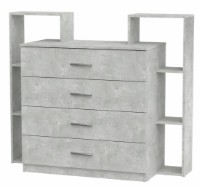 Комод Компанит 4-2 Ателье Светлый