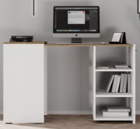 Masa de birou MobiCasa Dolli Ewok/Alb